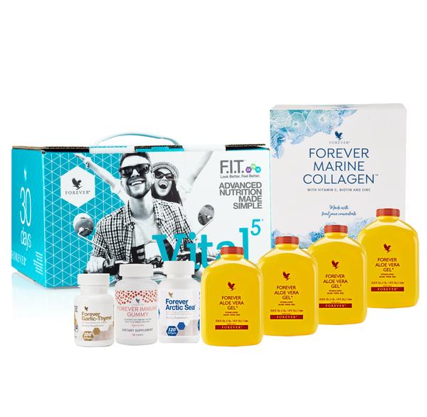 Vital5 Aloe Vera Gel - Marine Collagen