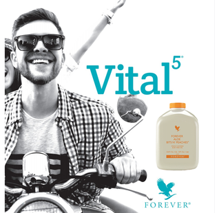 Vital5 Aloe Bits n'Peachs/ NutraQ 10