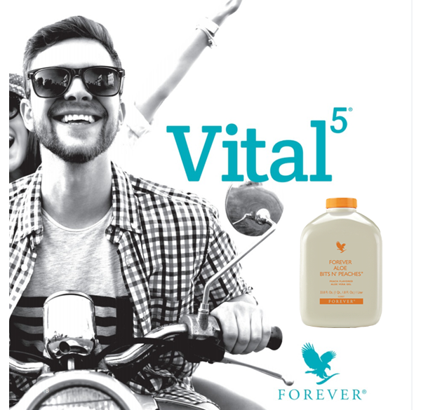 Vital5 Aloe Bits n'Peachs/ NutraQ 10